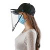 ZANLURE Unisex Anti-fog Dust-proof Sunshade Splash-proof Protective Mask Removable Fisherman Hat