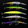 Proberos 12.7g 14.5cm Minnow Bait Fishing Lure Hard Lure Bait with Hooks 5PCs