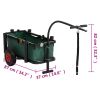 Fishing Trolley with Bag Black Steel