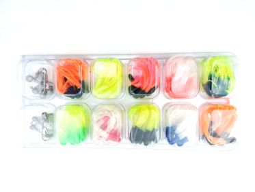 Lead Head Hook Soft Bait Road Sub Fishing Gear Set