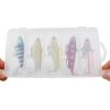 5Pcs Slow Mixed Minnow Fishing Lure Set Artificial Hard Bait Carp Mini Fishing Lures Fishing Bait