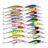 20PCS Fishing Lure Set 9-10cm Artificial Carp Fishing Lures Kit