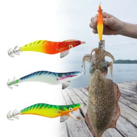 Simulation Jig Bait Fish Lure Anti-corrosion Multipurpose Fishing Shrimp Bait Accessories Fishing Lure Hook Double Umbrella Hook (Color: Blue)