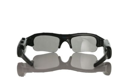 Video Recorder Digital Sunglasses w/ MicroSD Slot for Extra Storage (SKU: g75232gsunspy)