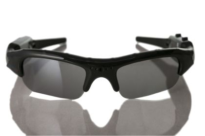 Video DVR Camcorder Chic Sports Sunglasses w/ MicroSD Slot (SKU: g75230gsunspy)